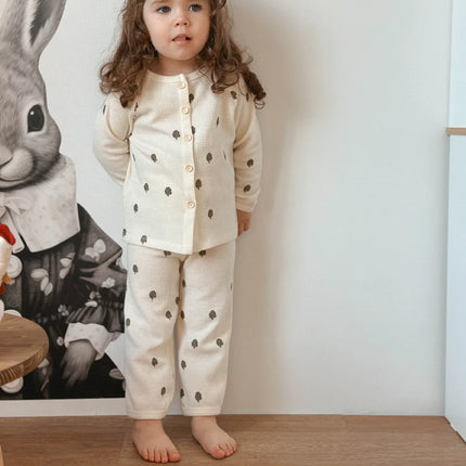 Mini Fashion™ | Breathable Cotton Sleepwear Set for Children | Soft Unisex Design | Hypoallergenic | Size 1 to 5 Years