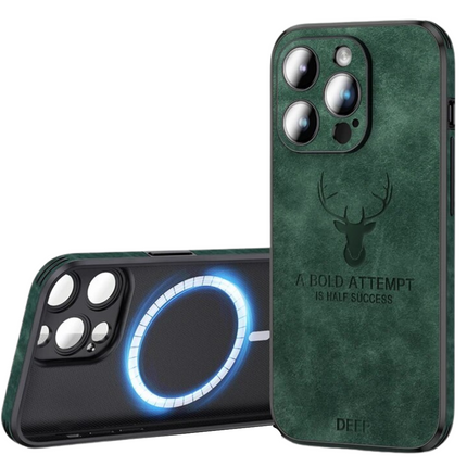 Luxury Leather Case for iPhone | Elegant Design & Shockproof Protection | High-Quality Material | Precise Fit & Cutouts | Thin & Lightweight | Available in Various Colors & Finishes