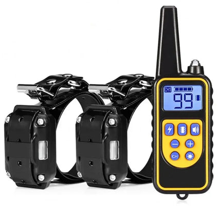 Remote Control Dog Training System | Waterproof & Rechargeable | High-Quality Materials | Adjustable Fit for All Dogs | Humane Correction Levels | Effective Bark Management
