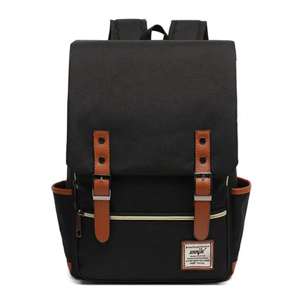 Water-Resistant Oxford Backpack for Men & Women | 16-Inch Laptop Pocket | Spacious 20-35L Capacity