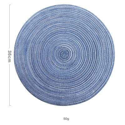 6 Piece Set | Linen Placemats and Coasters | Table Protection | Multi-Color Options | Dining Table Accessories | 14" Placemats & 7" Coasters | Easy Care Fabric