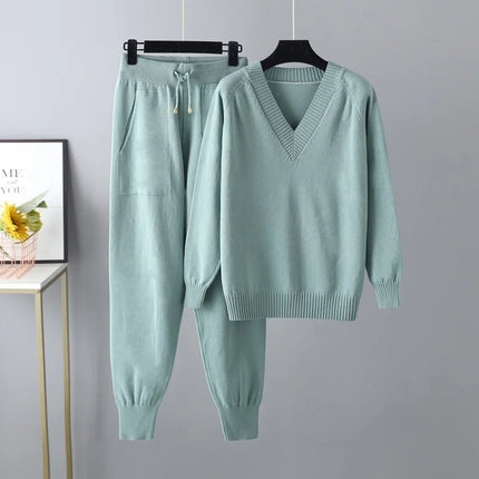 Zara | Elegant Women's Sweater & Pants Set | Breathable Fabric | Versatile Chic Style