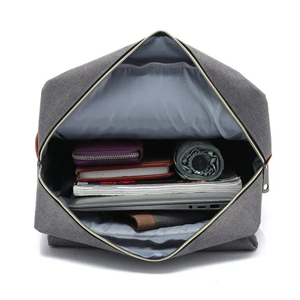 Water-Resistant Oxford Backpack for Men & Women | 16-Inch Laptop Pocket | Spacious 20-35L Capacity