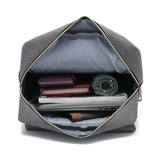 Water-Resistant Oxford Backpack for Men & Women | 16-Inch Laptop Pocket | Spacious 20-35L Capacity