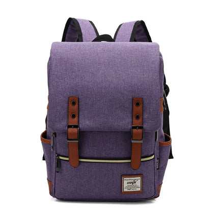 Water-Resistant Oxford Backpack for Men & Women | 16-Inch Laptop Pocket | Spacious 20-35L Capacity