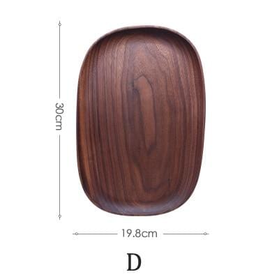 Acacia Wood Elegant Serving Platters | Rustic Durable Tableware | Indoor Dining & Outdoor Adventures | Lightweight Picnic Essential | Scratch & Water Resistant | Perfect Gift Idea | Unique Natural Finish