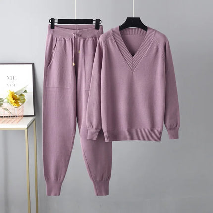Zara | Elegant Women's Sweater & Pants Set | Breathable Fabric | Versatile Chic Style