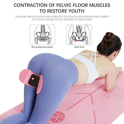 Pelvic Muscle Trainer | Fix Incontinence | Aligns Pelvic Muscles | Adjustable Tension | Compact | Easy To Use | Slim Down Hips, Thighs, Butt | Post-pregnancy Recovery | Home Workout | Health Care Device