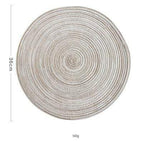 Beige Placemats - Set of 6