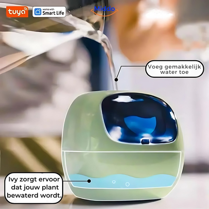 PlantPal™ | Automatic Watering Flower Pot | Modern Design | Large Capacity | Durable Plastic | Multi-Color Options