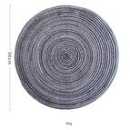 Gray Placemats - Set of 6