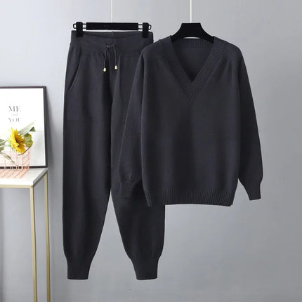 Zara | Elegant Women's Sweater & Pants Set | Breathable Fabric | Versatile Chic Style
