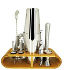 12 Piece Capped Shaker - Bamboo Stand