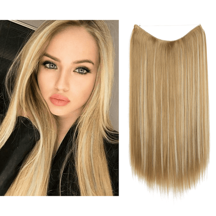 Invisible Wire Hair Extensions | Wavy & Straight Styles | Quick & Secure Application | Lightweight Comfort | Adjustable Wire for Custom Fit | No Clips & Hair-Friendly | Perfect for Effortless Length & Volume