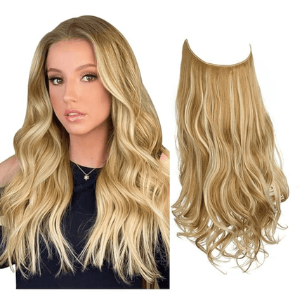 Invisible Wire Hair Extensions | Wavy & Straight Styles | Quick & Secure Application | Lightweight Comfort | Adjustable Wire for Custom Fit | No Clips & Hair-Friendly | Perfect for Effortless Length & Volume