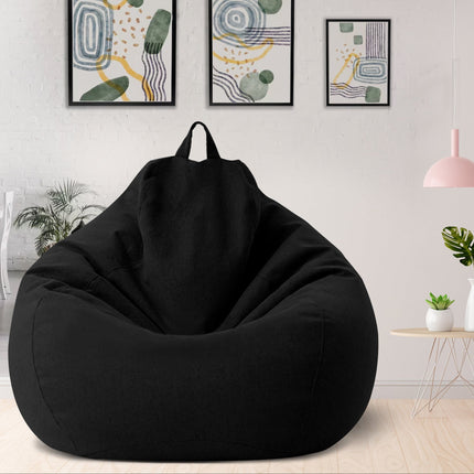 Premium Linen Bean Bag with Filling | Ergonomic Support | Removable Washable Cover | Multiple Sizes and Colors | Soft & Durable | Ideal for Living Room and Bedroom