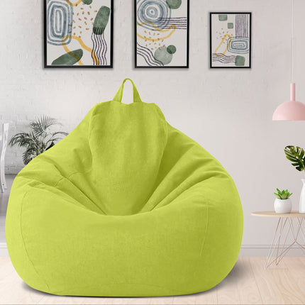 Premium Linen Bean Bag with Filling | Ergonomic Support | Removable Washable Cover | Multiple Sizes and Colors | Soft & Durable | Ideal for Living Room and Bedroom