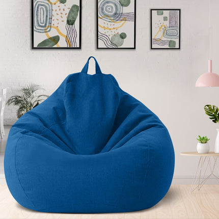 Premium Linen Bean Bag with Filling | Ergonomic Support | Removable Washable Cover | Multiple Sizes and Colors | Soft & Durable | Ideal for Living Room and Bedroom