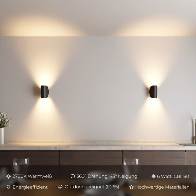 CYGNUS 2.0 | Elegant Wall-Mounted Lighting Fixture | Soft Glare-Free Illumination | Luxurious High-Quality Finish | Perfect for Mood and Accent Lighting | Ideal for Various Interior Styles