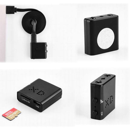 Micro HD Video Camera | Motion Detection | Night Vision | Audio | Sleek Design | Easy Operation | Loop Recording | Day & Night Capture | Portable Surveillance | Home & Office Security Monitoring