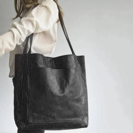 Avery | Dames leren handtas - Visconte