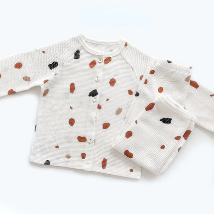 Mini Fashion™ | Breathable Cotton Sleepwear Set for Children | Soft Unisex Design | Hypoallergenic | Size 1 to 5 Years