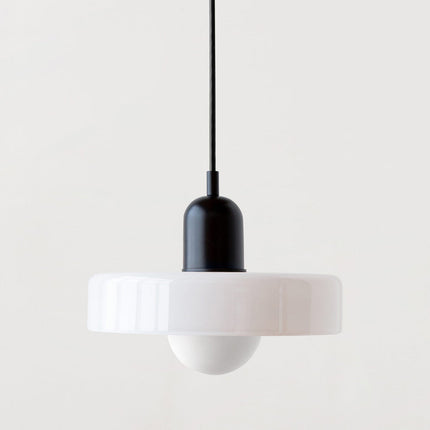 Bauhaus Pendant Light | Vivid Colored Glass | Modern Design | Functional Home Decor | Energy Efficient Lighting for Living Room, Dining Room, Bedroom