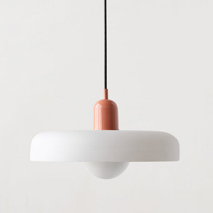 Bauhaus Pendant Light | Vivid Colored Glass | Modern Design | Functional Home Decor | Energy Efficient Lighting for Living Room, Dining Room, Bedroom