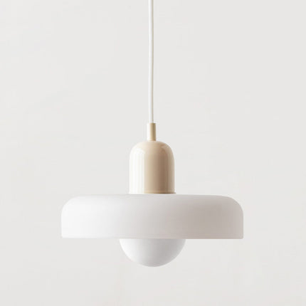 Bauhaus Pendant Light | Vivid Colored Glass | Modern Design | Functional Home Decor | Energy Efficient Lighting for Living Room, Dining Room, Bedroom