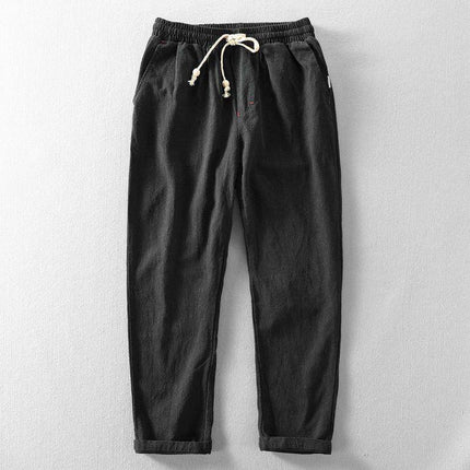 Men's Slim Fit Lightweight Trousers | Breathable Fabric | Wrinkle-Resistant | Deep Pockets | Zip Closure | Ultimate Comfort | Effortless Style | Perfect for Casual and Sophisticated Occasions