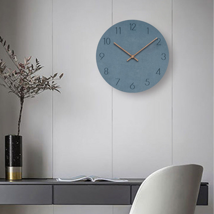 Modern Minimalist Wall Clock | Sleek Silent Timepiece for Home | Stylish Scandinavian Design