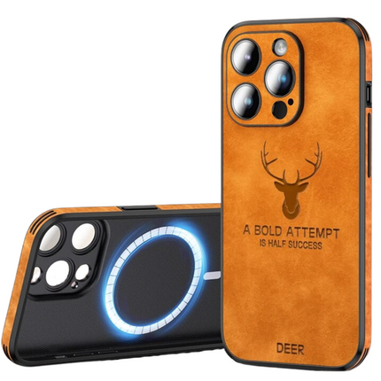 Luxury Leather Case for iPhone | Elegant Design & Shockproof Protection | High-Quality Material | Precise Fit & Cutouts | Thin & Lightweight | Available in Various Colors & Finishes