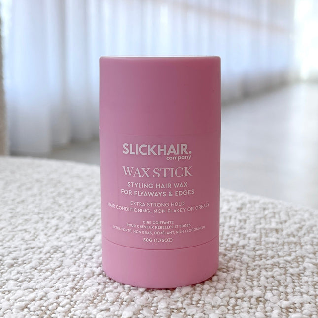Wax Stick for Flyaways & Edges | Strong Hold with Beeswax & Candelilla Wax | Enriched with Castor & Sunflower Seed Oils | Moisturizing & Non-Greasy Hair Styling Solution