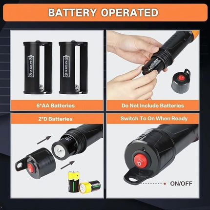 Portable Battery Operated Liquid Transfer Pump | Adjustable Flow Nozzle | Extra Long 3 FT Hose | High-Speed Performance | Compact Design | Ideal for Fuel, Water, and More | 2.2 Gallons per Minute
