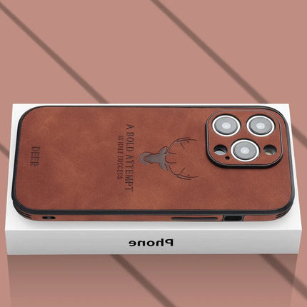 Luxury Leather Case for iPhone | Elegant Design & Shockproof Protection | High-Quality Material | Precise Fit & Cutouts | Thin & Lightweight | Available in Various Colors & Finishes