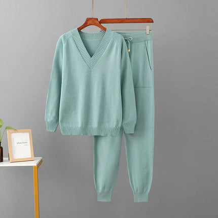 Zara | Elegant Women's Sweater & Pants Set | Breathable Fabric | Versatile Chic Style