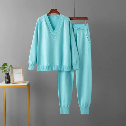 Zara | Elegant Women's Sweater & Pants Set | Breathable Fabric | Versatile Chic Style