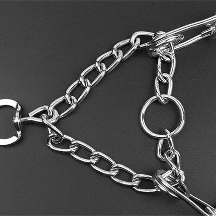 Adjustable Anti-Pull Dog Training Collar | Rubberized Prong Design | Humane Behavioral Support | All Sizes Available | S-XL | Prevents Excessive Pulling | Enhances Control and Comfort