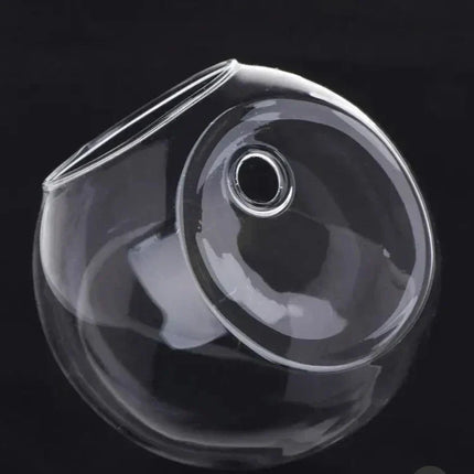 AirBloom Floating Glass Display | Hanging Hydroponic Planter | Transparent Decorative Vase | Modern Home Decor | Indoor Floral Display | Unique Heimfathen Design