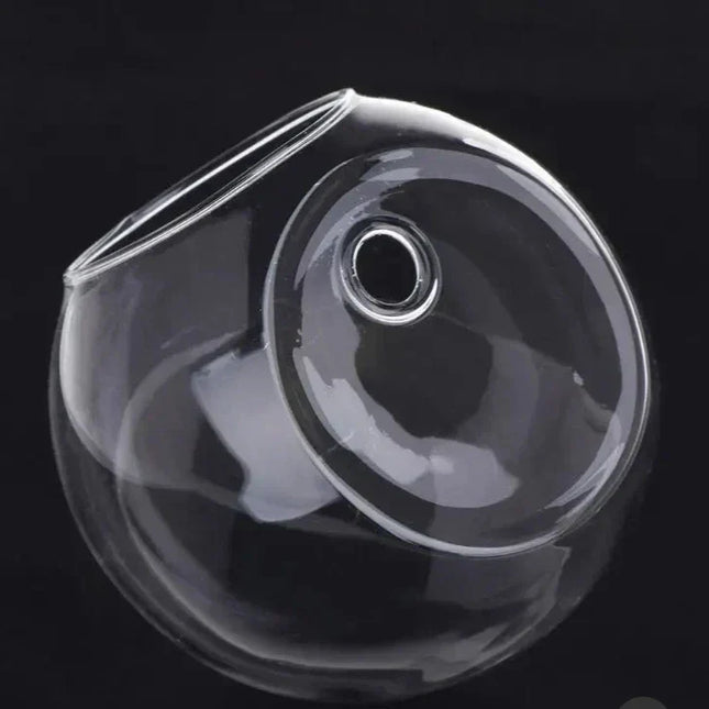 AirBloom Floating Glass Display | Hanging Hydroponic Planter | Transparent Decorative Vase | Modern Home Decor | Indoor Floral Display | Unique Heimfathen Design