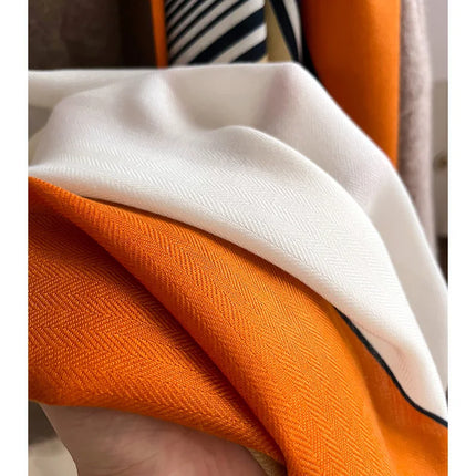 Women's Luxury Wool-Blend Winter Scarf | Soft Pashmina Wrap | Warm Cotton Feel | Versatile Shawl or Headpiece | 66x178 cm