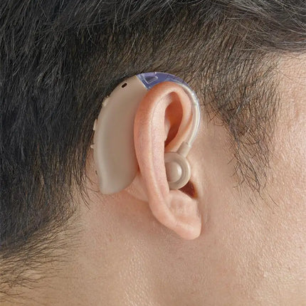 Portable Easy-Use Amplifying Hearing Device | Adjustable Volume | Comfortable Long-Term Wear