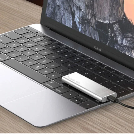 SecureSpace | 4TB Portable USB-C External Hard Drive | Sleek Metal Design | Durable and Lightweight | Fast USB 3.1 Type-C | Effortless Plug-and-Play Storage for PC, Mac, Android Devices | Multiple Color Options