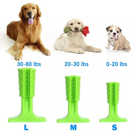 Dog Toothbrush | Effective Oral Hygiene | Self-Cleaning Design | Liquid Silicone | Comfortable Grip | Dental Care Solution for Pets | Available in Multiple Colors and Sizes | Ideal for Dogs of All Sizes