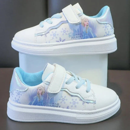 Frozen-Themed Kids Sneakers | Elsa Inspired Design | Comfortable & Stylish Footwear for Girls