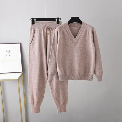 Zara | Elegant Women's Sweater & Pants Set | Breathable Fabric | Versatile Chic Style