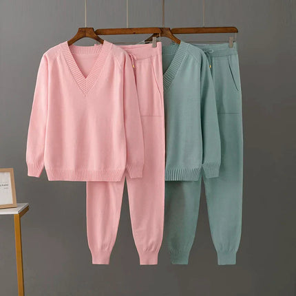 Zara | Elegant Women's Sweater & Pants Set | Breathable Fabric | Versatile Chic Style