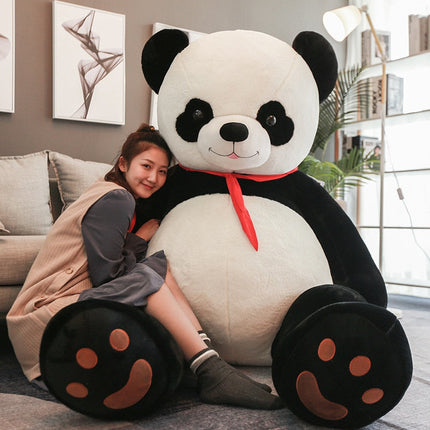 Giant Cute Panda Pillow | TV & Movie Character Cushion | Soft Cotton Animal Pillow for Home & Garden | Ideal for Ages 12+ | Unisex | PP Cotton Filling
