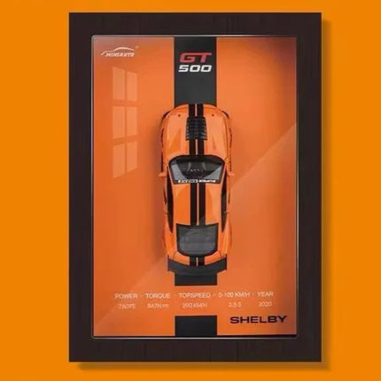 High Precision Die-Cast Car Model | Stylish Designer Frame | 3D Artwork Display | Perfect Gift for Car Lovers | Decorative Interior Piece | Choice of Models Available