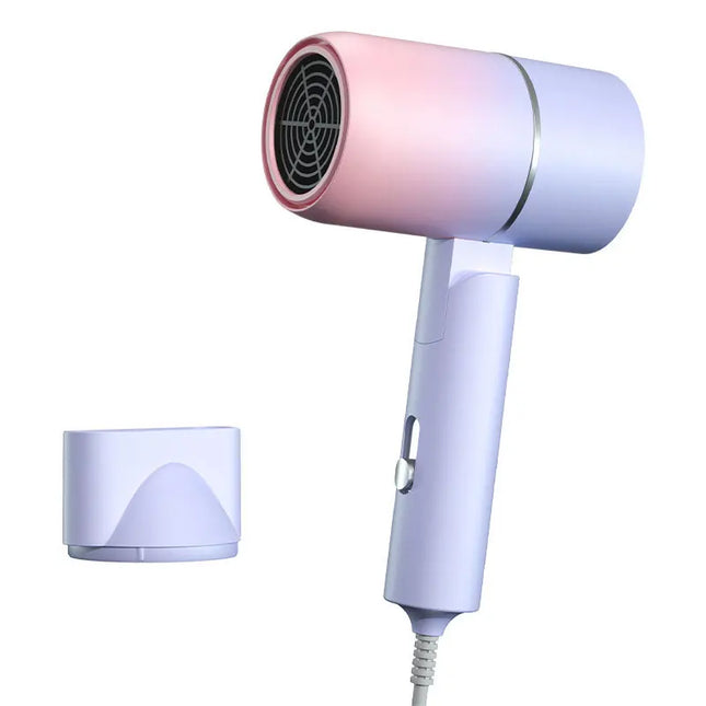 FlexDry | Foldable Ionic Hair Dryer | Frizz-Free Styling | Compact Travel with Pouch | Lightweight | 220V | Smooth and Shiny Hair | Ideal for Home and Travel | Portable ABS Design